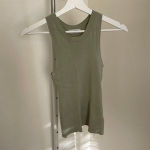 Babaton Sheen Green Tank Top